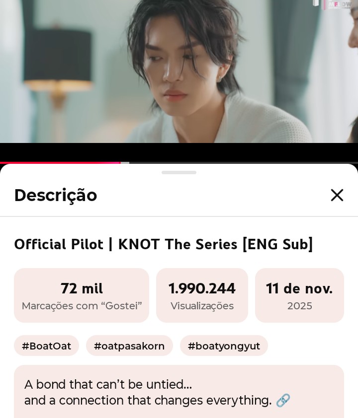 ElianeS97853387's tweet photo. É agora! Só 10 mil visualizações para virar2 MILHÕES! O coração acelera, a energia tá lá em cima e cada clique grita: você conseguiu! Isso não é sonho, é conquista!” 🔥🎉 vamossss
#BoatOat
#knottheseriesRise
#Omegaverso
#BoatOatFollwsBoatOat https://t.co/nR9isMEpfJ