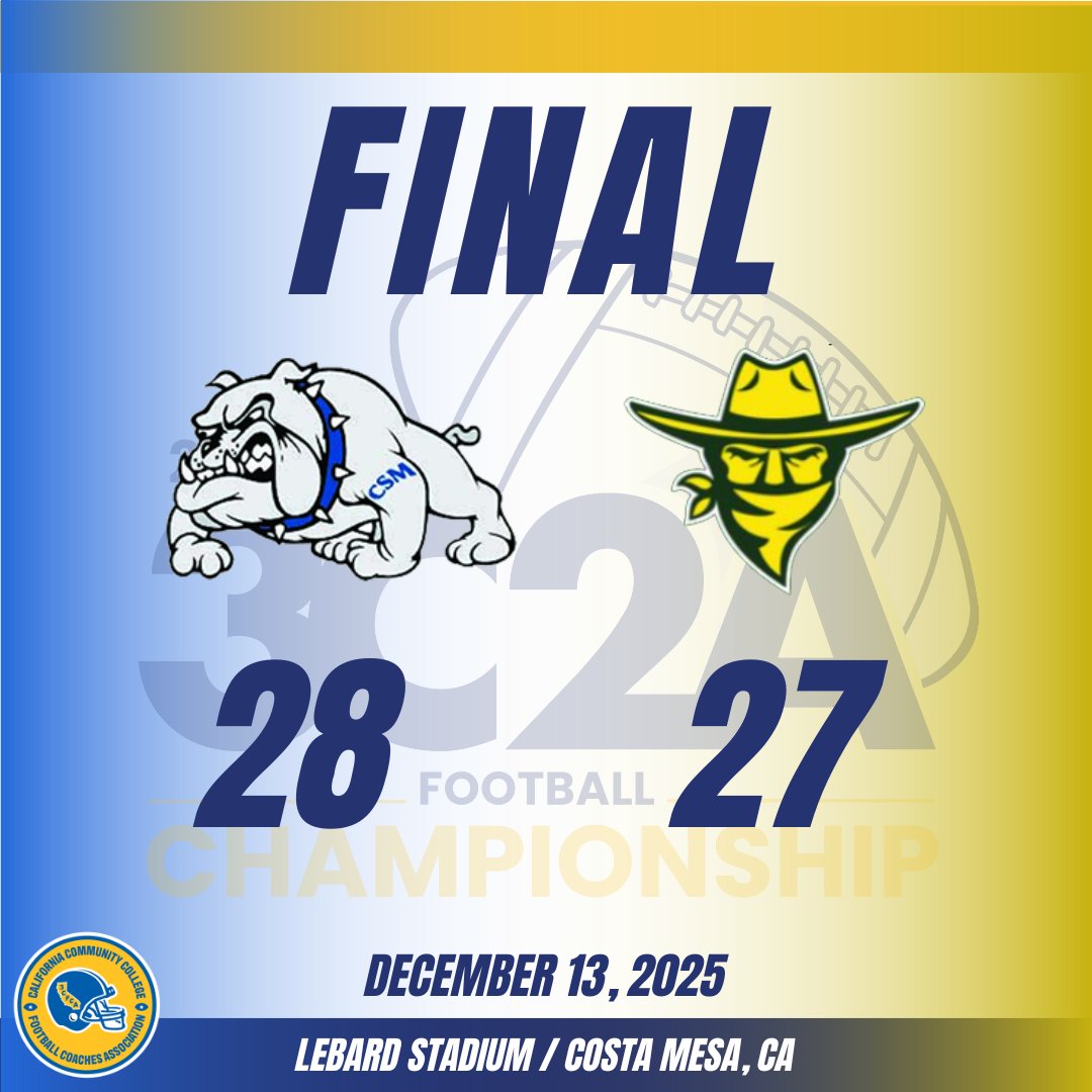 California Community College Football Coaches tweet media