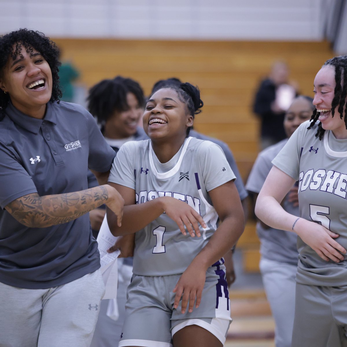 GC_MapleLeafs's tweet photo. All smiles after Goshen's largest win over a school from Indiana since 2002! https://t.co/jBiA4aycJg