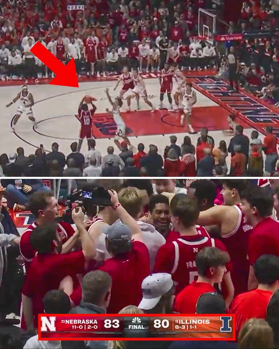 NO. 23 NEBRASKA TAKES DOWN NO. 13 ILLINOIS AS TIME EXPIRES 🚨

The Huskers are 11-0 for the first time in program history 🔥