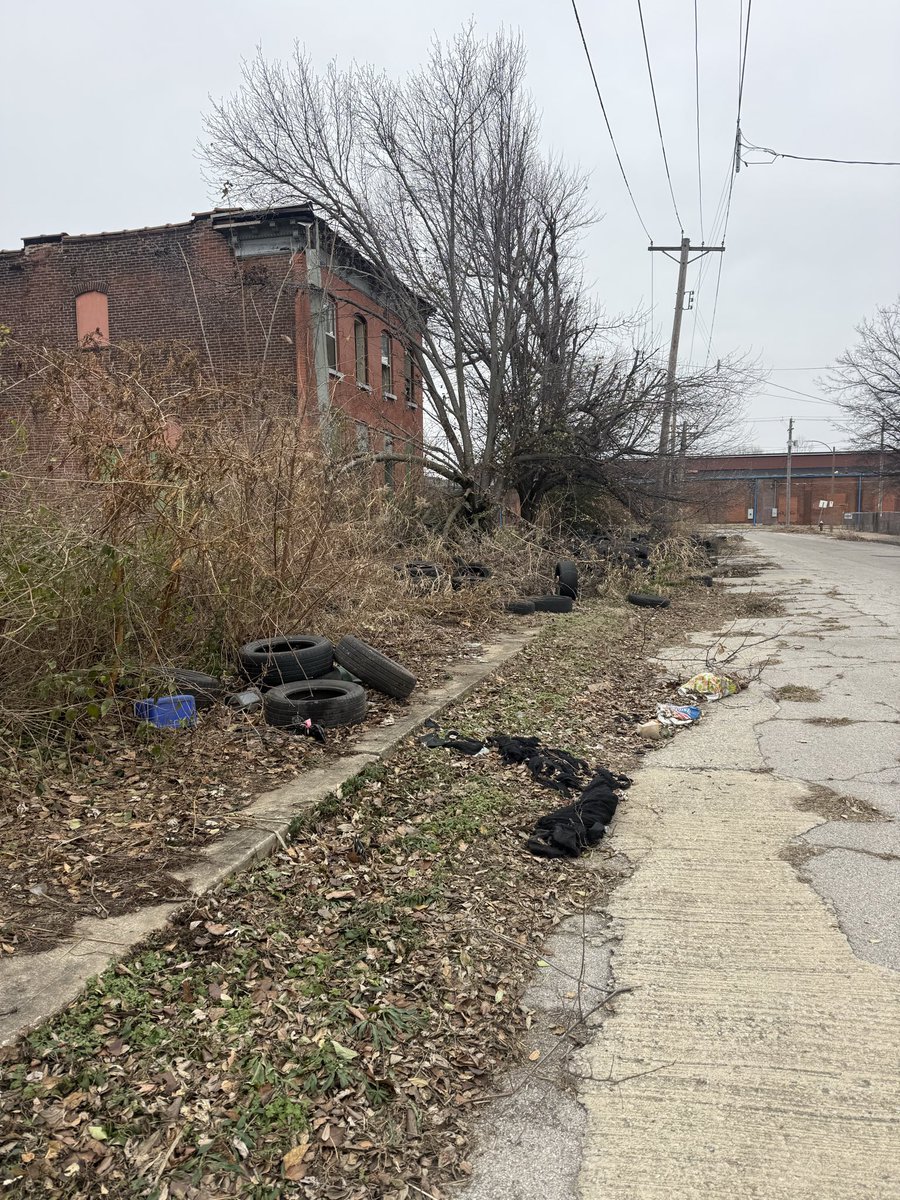 Hi <a href="/stlcsb/">Citizens' Svc Bureau</a>, there are hundreds of tires that have been dumped at this vacant property at 3732 Cozens.