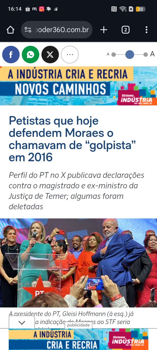 lukkasMTZ's tweet photo. @ptbrasil Até ontem vcs eram inimigos skskskks oq 129 milhões na conta não faz https://t.co/H387LOGVyS