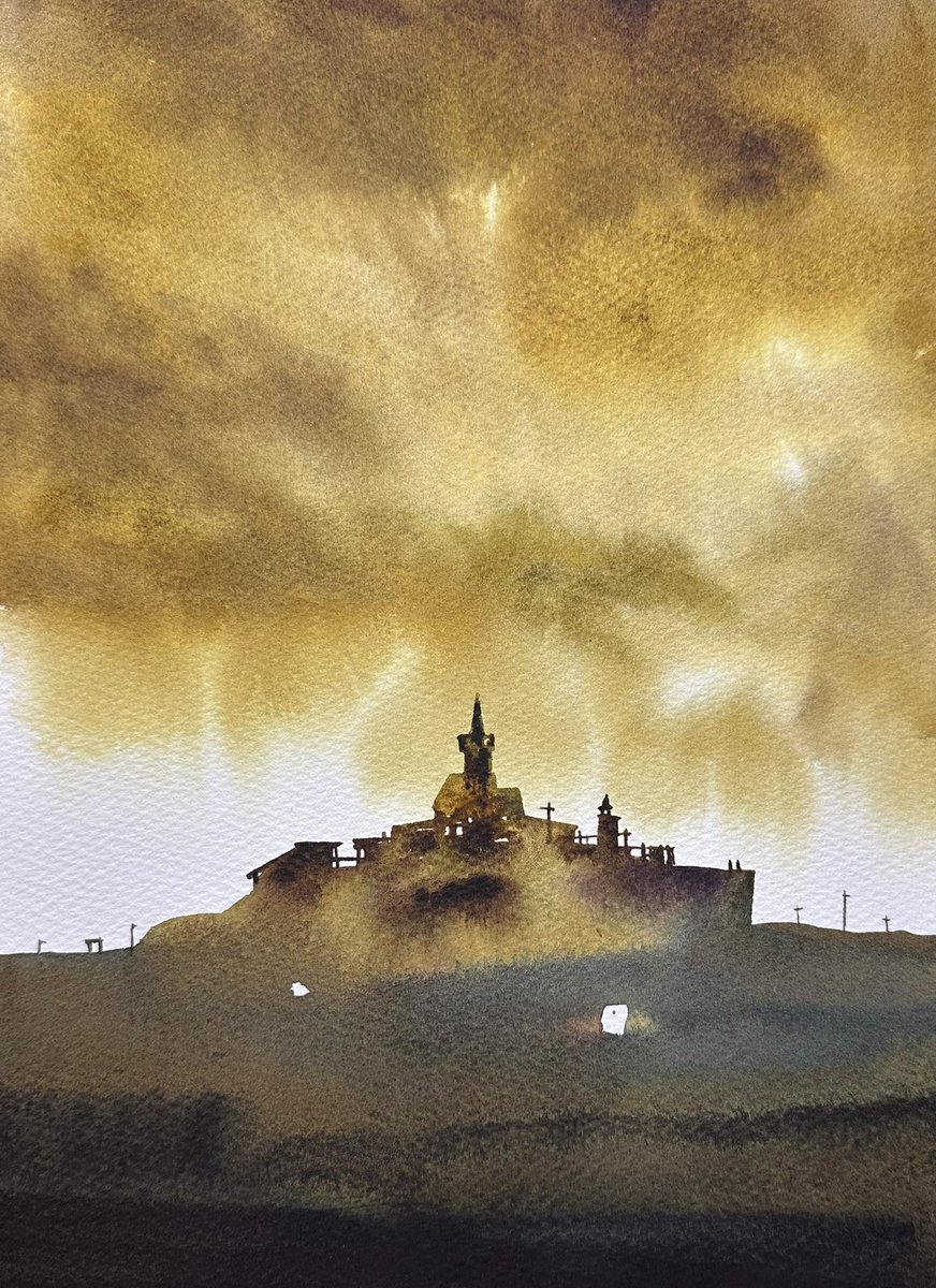 「Suspicious facility」

#watercolor #水彩画 #透明水彩 #旅の詩 #光を運ぶ者