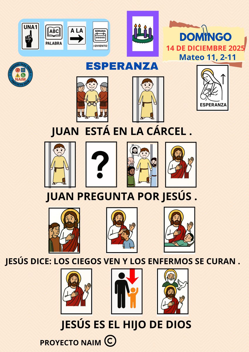 psnaim's tweet photo. Evangelio 14/12/25 https://t.co/LbJzd5S4Rl