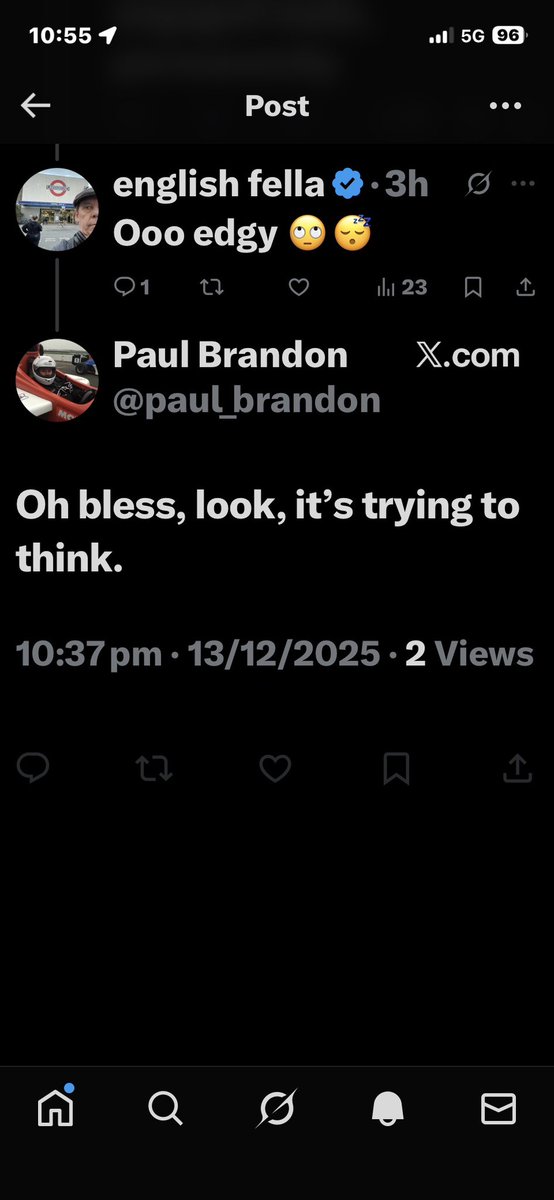 plumbuk's tweet photo. @paul_brandon read up fella,at least I stood my ground ,  I’m not a snidey cowardly cunt who firing in smart arsed muggy posts, get fucked you mug cunt https://t.co/Hn2iSRVCQi