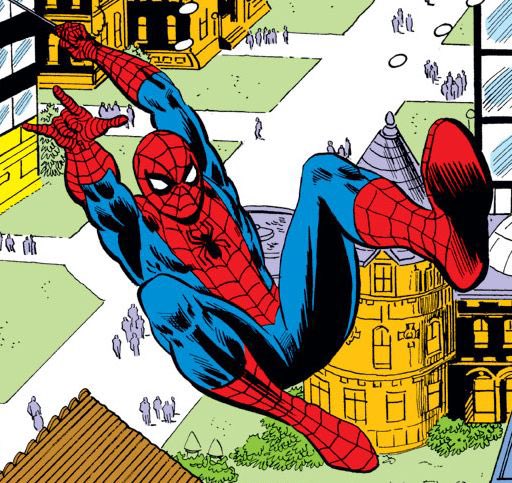 PINPOINT_46's tweet photo. "Mhm. Keep up Deadpool!"

Spider-Man hops off the building and web swings towards the bank https://t.co/UgL3VlvP5Z