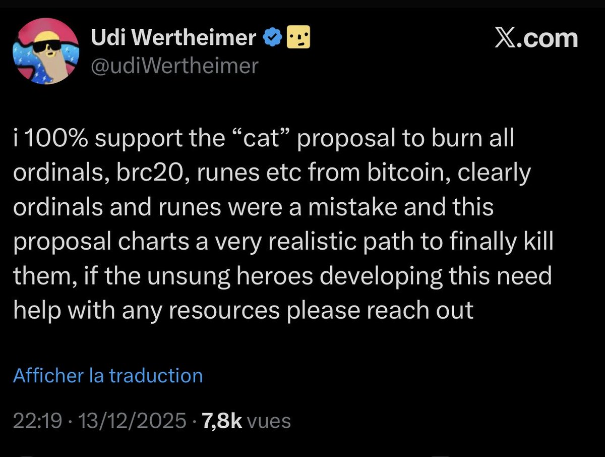 BREAKING: After siphoning ~800 BTC from his two scam collections, Quantum  Cats and Taproot Wizards, and spending 1.5 years actively fudding the Rune  bags of the very same holders who funded him,