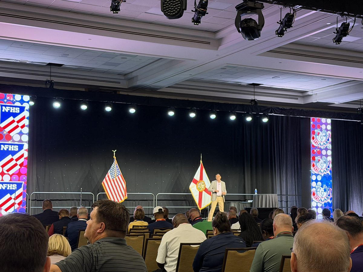 "You can't change the past but you can ruin the present by worrying about the future" - Pandit Dasa

Great opening session at the NADC in Tampa! #AlwaysLearning #GoComets