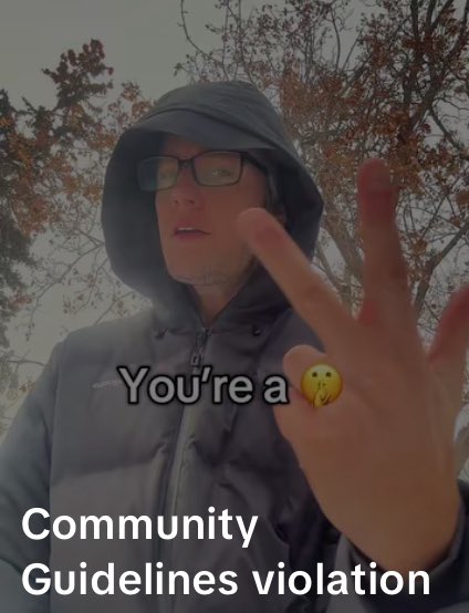 I didn’t realize TikTok was so sensitive 👶🏼