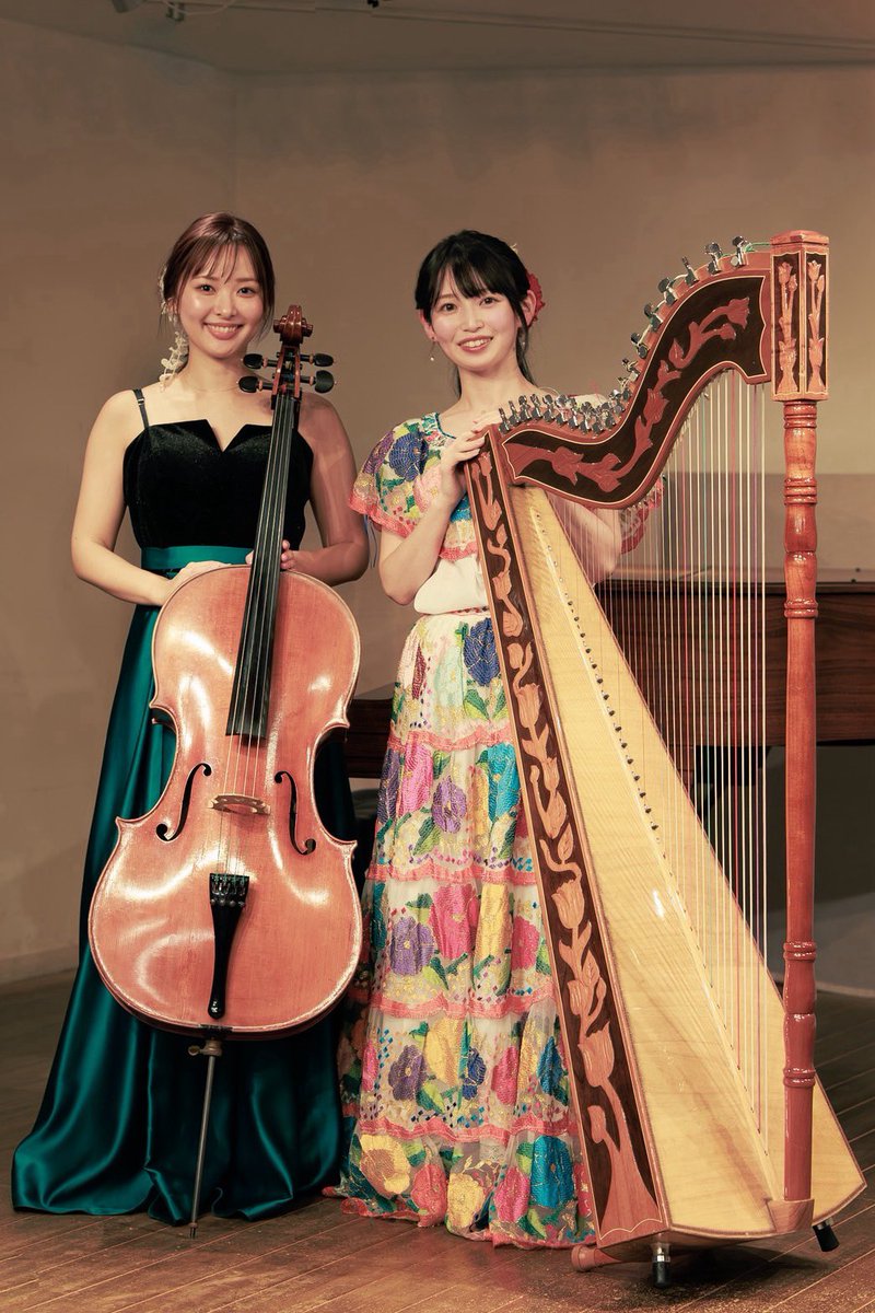 小野華那子 アルパ奏者🎼 tweet media