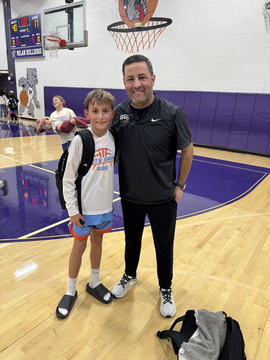 He’s watched a lot of games from the sidelines &amp; anxiously waited for school ball for himself. It might sound crazy, but it’s been fun this year watching him from the stands. #BeDifferent #BeGreat