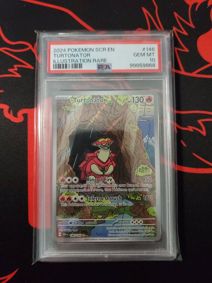 🔥Turtonator psa 10🔥
$60 shipped bmwt
Type Fire to claim
Repost appreciated 🙏