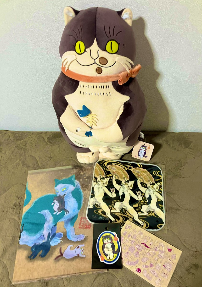 石黒亜矢子さんのポップアップ行ってきた〜🐱❤️ フィギュア売り切れ