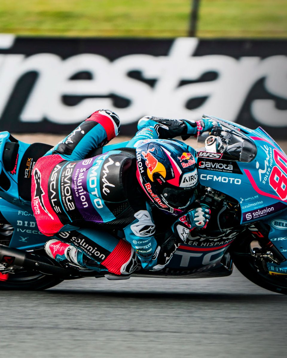 AsparTeam's tweet photo. #Aspar2025Recap 🔟
The good thing about the #DutchGP this year... was that it ended. We were hoping for much more than what we got 🫤, which was just a #MotoE podium! https://t.co/yXi9qE7Unz