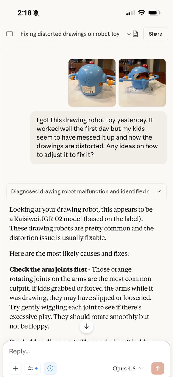 On top of every other task that I use AI for, I can now add “Chinese Toy Consultant” to the list.
It was right, there