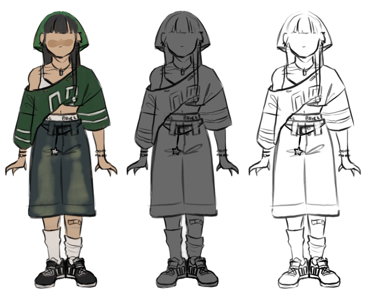 #vtuber concept for art streams
idk know how i fully feel about it tho