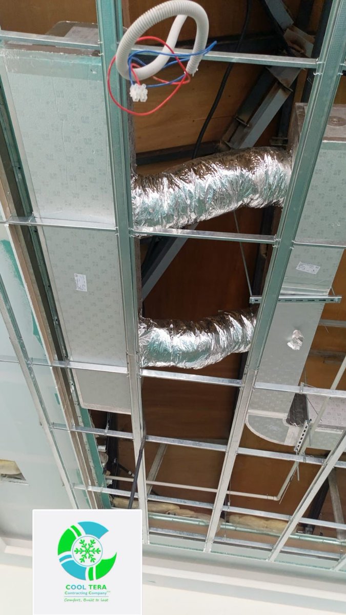 CoolTeraKSA's tweet image. دكت PIR مجاري هواء معزولة مسبقًا برغوة بولي إيزوسيانورات، مغطاة بألمنيوم

مميزاته الرئيسية:
🔹 عزل حراري فائق (يوفر 20-30% طاقة)
🔹 خفيف الوزن (أخف 85% من الصاج)
🔹 تركيب سريع وبدون عزل إضافي
🔹 مقاوم للحريق والرطوبة والعفن
🔹 يقلل الضوضاء وتسرب الهواء

#vrv #HVAC #duct #تكييف…