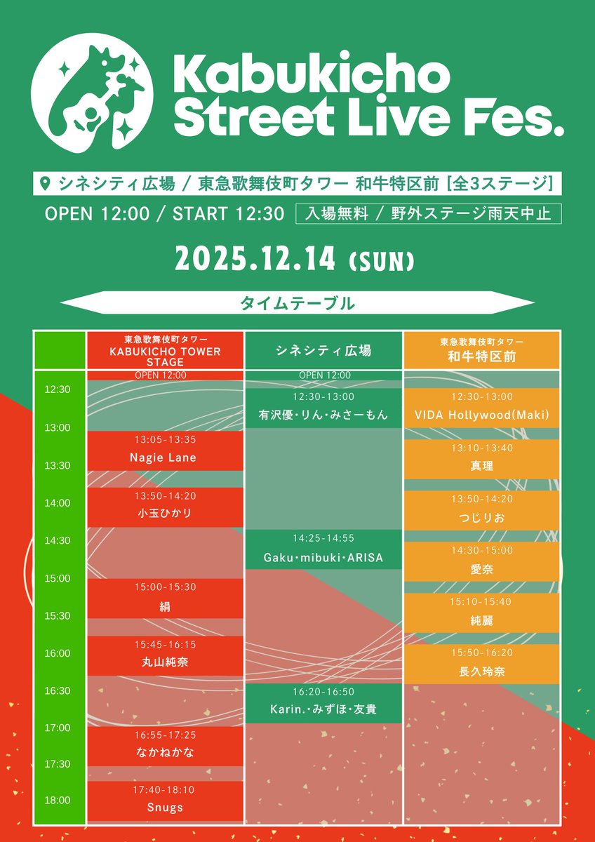 mocchannel_0409's tweet photo. 今日はZeppやった時の次に大きな企画で…正直不安でドキドキしてる。

“新宿南口を広場で再現する”と始めた“3×3”が好評で、タワーステージ案が出来て、今回実施に至るわけで。

自分のできる最大限で、頑張る。
カメラ5台も上手くいくのか不安だし、トラブルとかあるかもだけど、頑張る。 https://t.co/T8R5FBEumi