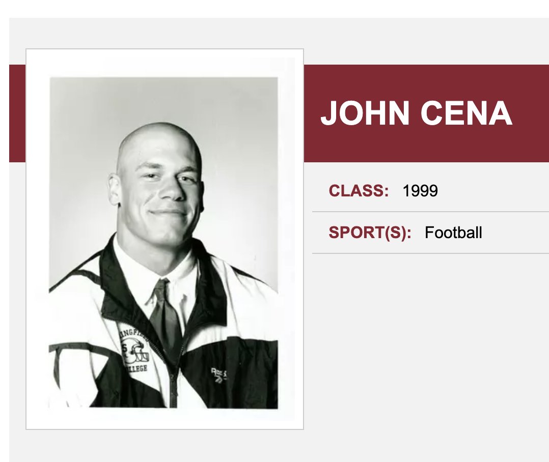 ChrisVannini's tweet image. 🫡 Tonight we bid farewell to a Division III college football legend. #ThankYouCena