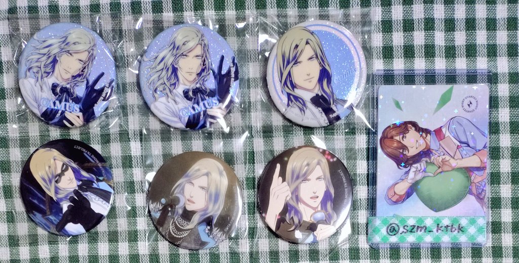 交換】うたプリ タブナイ TABOO NIGHT XXXX キャラバッジ 缶バッジ