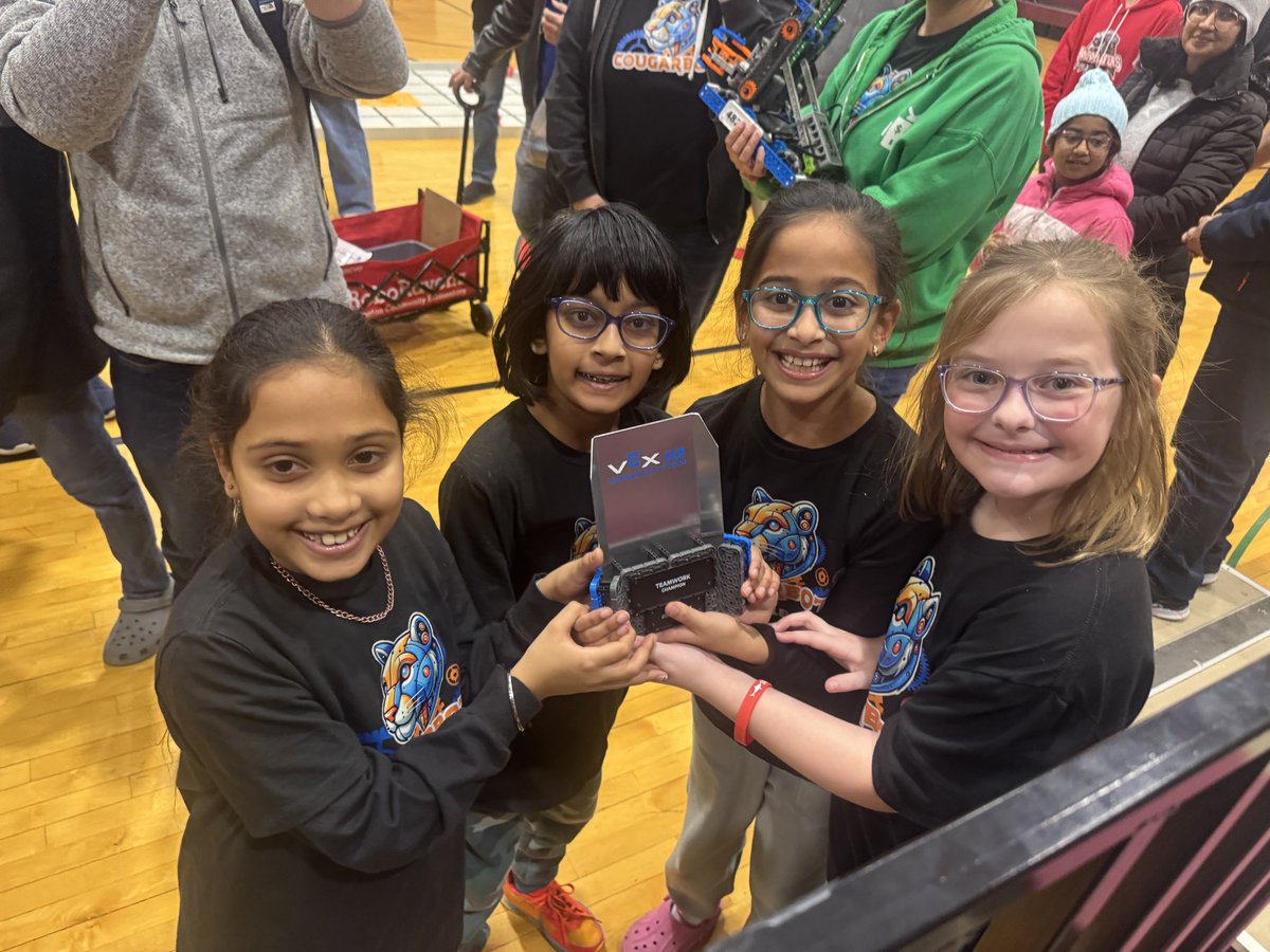 Congrats to SCE earning 1st Place at Sharkfest this morning! <a href="/HSESchools/">Hamilton Southeastern Schools</a> 
CougarBots will go to Lucas Oil for state competition in March! 
Out of 28 teams, SCE represented &amp; took home 4th, 5th and 13th place! 
We are proud of all the work from all teams! Thank you <a href="/MrsZ_Library/">Tiffany Zaleski</a>