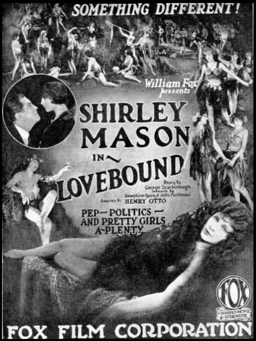 This week 1925, letter writer Civis noted in the Kerry News that proposed Irish press censorship was unlikely to be effective given the way film censorship had failed in the case of Lovebound (US: Fox, 1923), recently shown in Tralee. Images: Kerry News &amp; IMDb. #EarlyIrishCinema