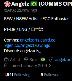 🌸Angelz 🇧🇷 (COMMS OPEN) tweet media