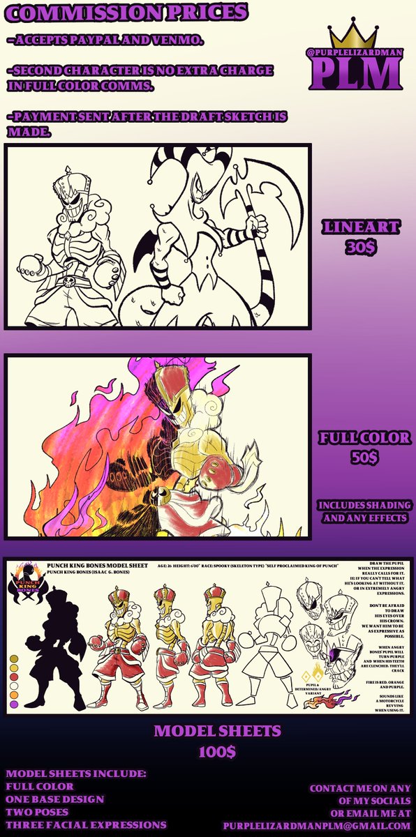 👑PurpleLizardman👑 (Comms Open) tweet media