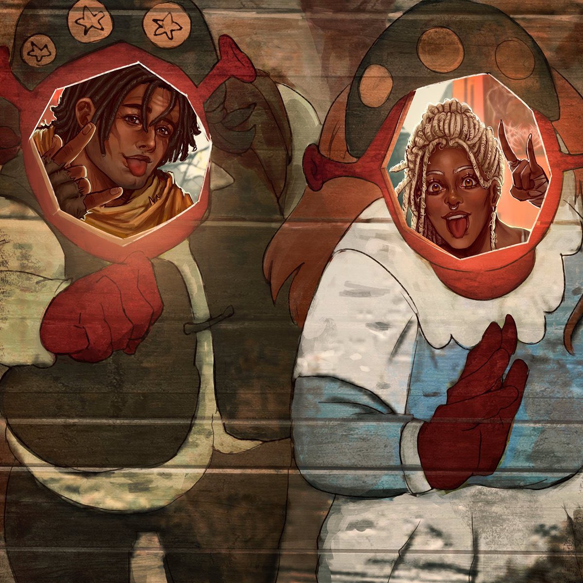 blodjul's tweet image. os agentes já se conheciam antes. eles já tinha uma conexão. o tuco salvou a agente da kemi. eu to muito triste :((

#HEXATOMBE