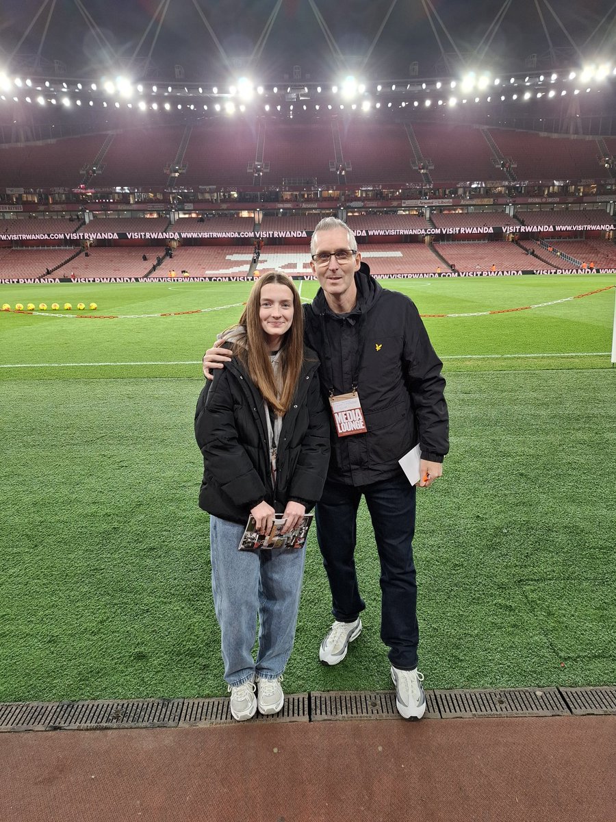 Great evening at Arsenal vs Wolves, shame about the result, but far better performance tonight. Nice to meet you tonight <a href="/LiamKeen_Star/">Liam Keen</a> , keep up the good work UTW