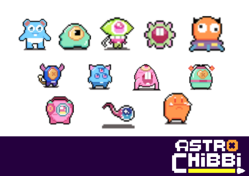 Astro_GameDev's tweet photo. We're abit late on this one! But our team has been thinking of ew enemy designs! New styles! Would love to hear some thoughts on this one!

#screenshotsaturday #latesundays #gamedev #IndieDevs https://t.co/wADkY5q9An