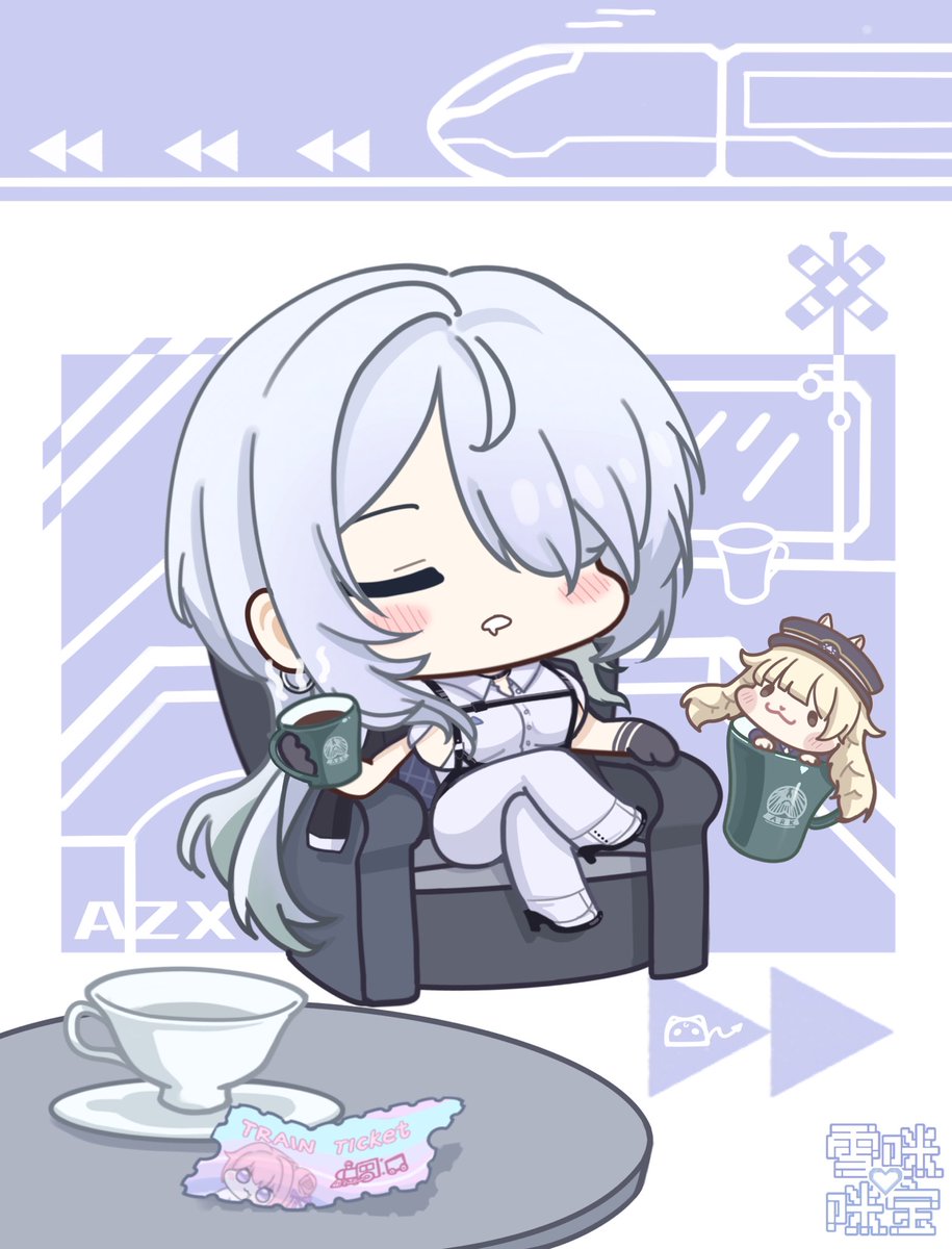 指揮官，要不要休息一下，一起喝杯咖啡☕️❄️

#NIKKEfanart #Nikke  #니케 #ニケ #Brid #GoddessofVictoryNIKKE