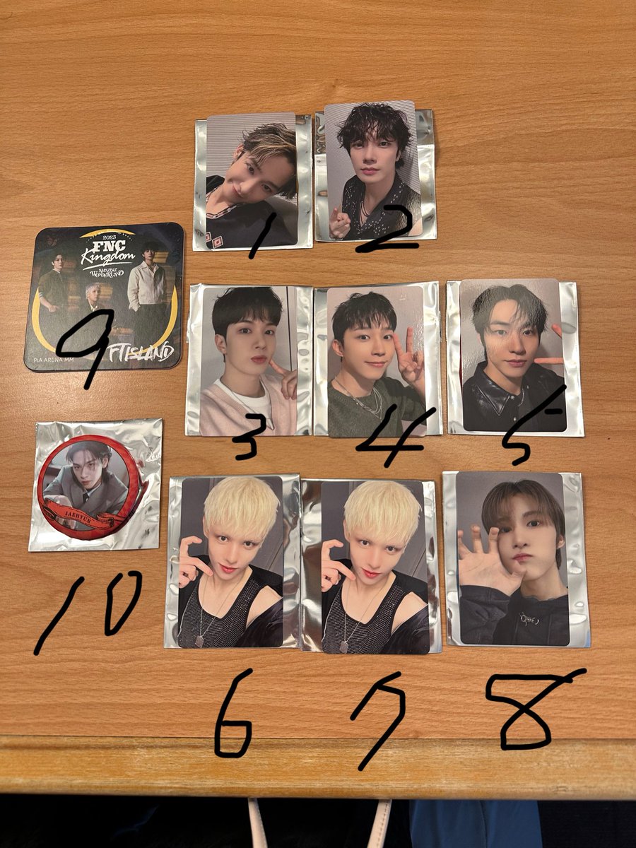 FNCKINGDOM トレカコースターバッヂ交換希望求 ヨンファ(トレカ