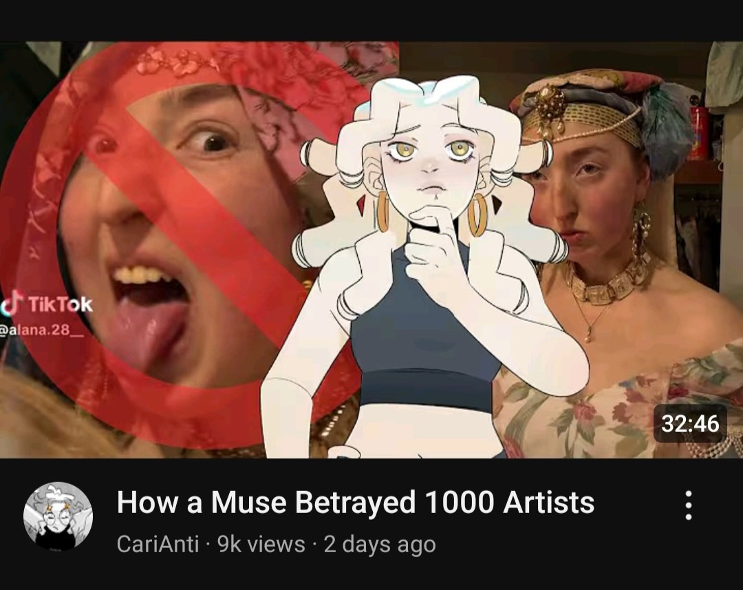 she is literally a white supremacist, r@cist and ai corporations collaborator