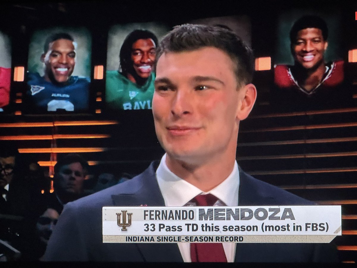If someone told you just two years ago that an Indiana player would be standing on the Heisman stage… #iufb