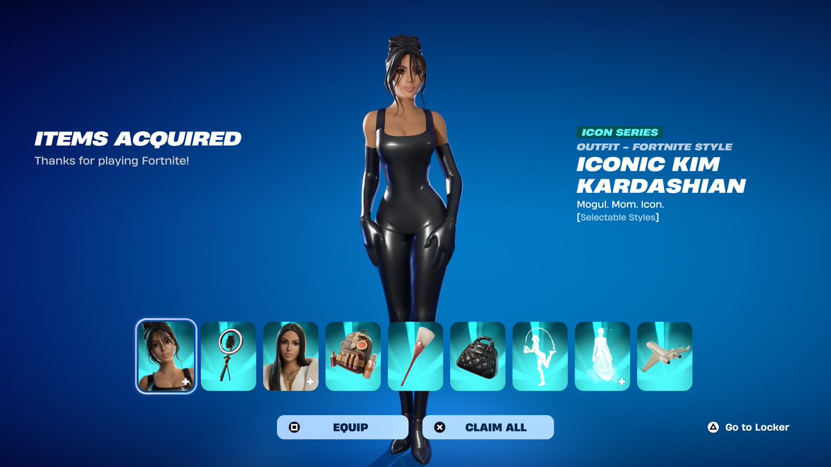 FortniteFNLK's tweet photo. Fortnite Iconic Kim Kardashian Skin Giveaway 🎁

To Enter: 
❤️♻️ LIKE &amp; RETWEET
📲 FOLLOW @FortniteFNLK @braniyt 
🛑 SUBSCRIBE https://t.co/0sQIWlvoWt
🎙️JOIN DISCORD https://t.co/WdRCsdV8FY
✅ COMMENT “DONE”

USE CODE ‘FNLK’ #ad https://t.co/860DMwr0Rk