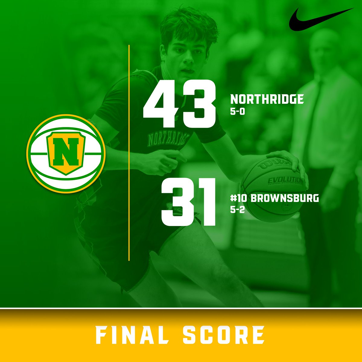Northridge Boys Basketball tweet media