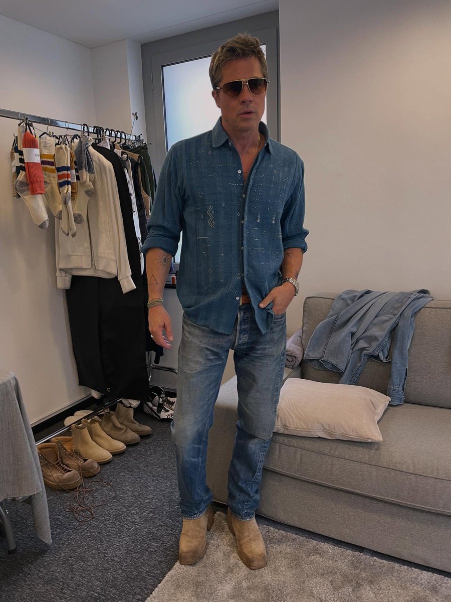 BradPitt771's tweet photo. Brad Pitt 
It is the wind that blows against a young tree that strengthens its branches. https://t.co/7sYJpayKOf