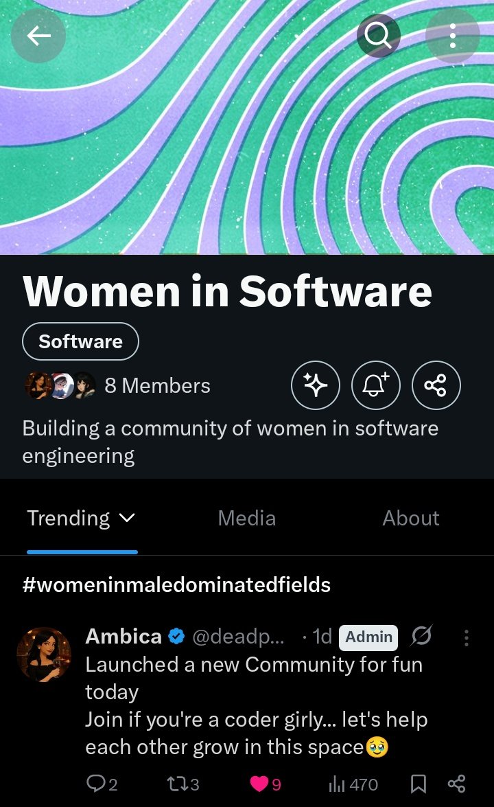 sheCodezArt's tweet image. There has been created a women coders community for female tech enthusiasts. Let's connect and grow together #letsconnect #codingcommunity #womanintech #codergirl #CONNECT