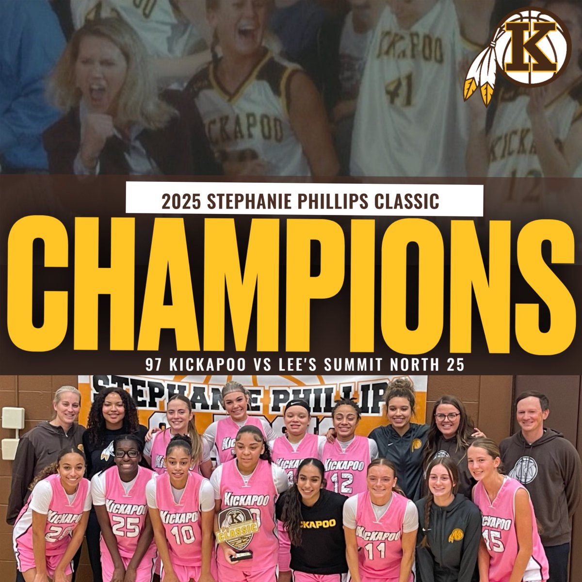 Kickapoo Lady Chiefs tweet media