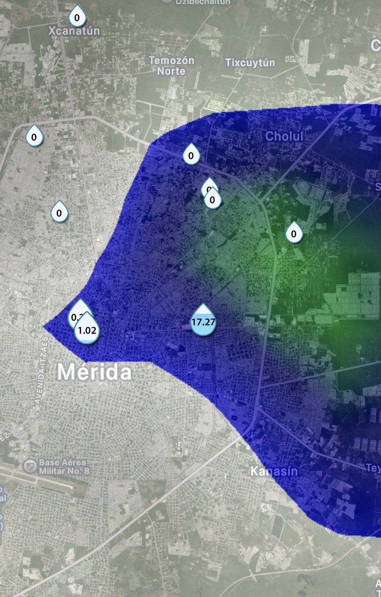 🌧️ Nuestra estación meteorológica en Las Brisas registra lluvia fuerte acumulada de ya cerca de 20 mm.

No olviden enviar sus reportes.