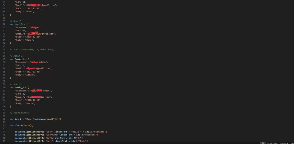 srootx_h's tweet image. جالس أشتغل على فكرة جديدة. 
دعواتكم 👏.

#HTML #javascript #Web_Application_Penetration_Testing #PenetrationTesting #code