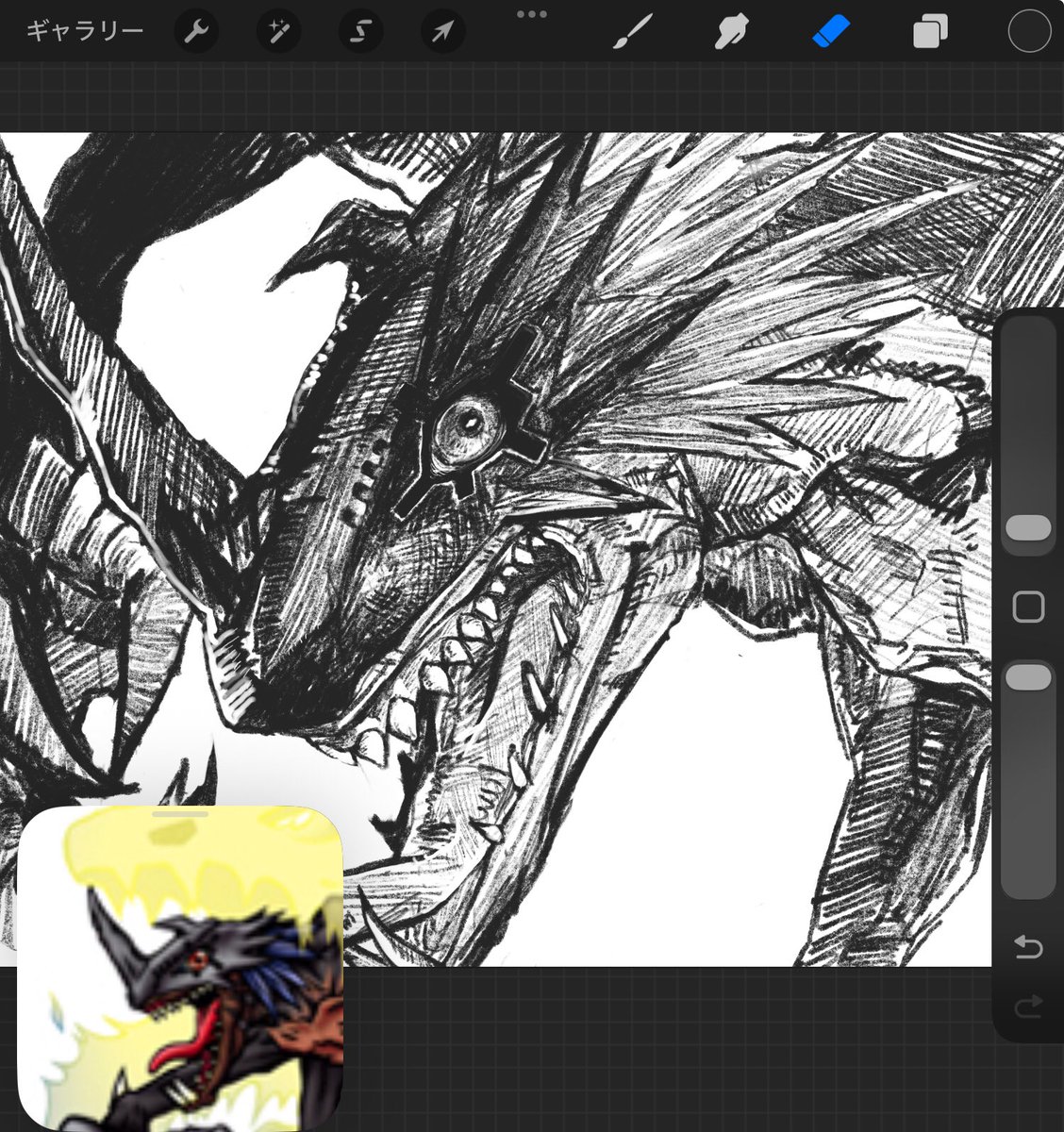 もういっそこれでプレマ作るべと思いたち、ちまちまと加筆してるけど最初よりだいぶイケメンになってきた 