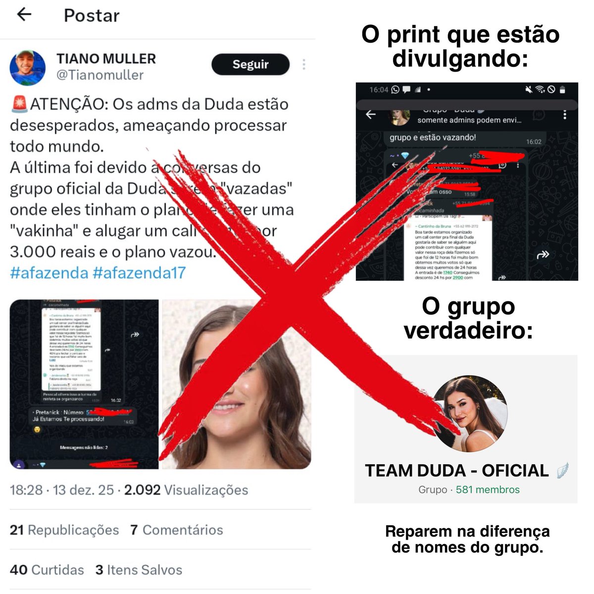 neylitamaris's tweet photo. A torcida do Pitico está desesperada postando fake news, inventando atrocidades ! Tomem vergonha na cara de vcs , estão com medo de quê? Não é a torcida fodona? Não tiraram todo mundo? O que é isso gente??? A torcida mais focada q faz campeão,vai ter luta sim! https://t.co/Qtv354oLnE
