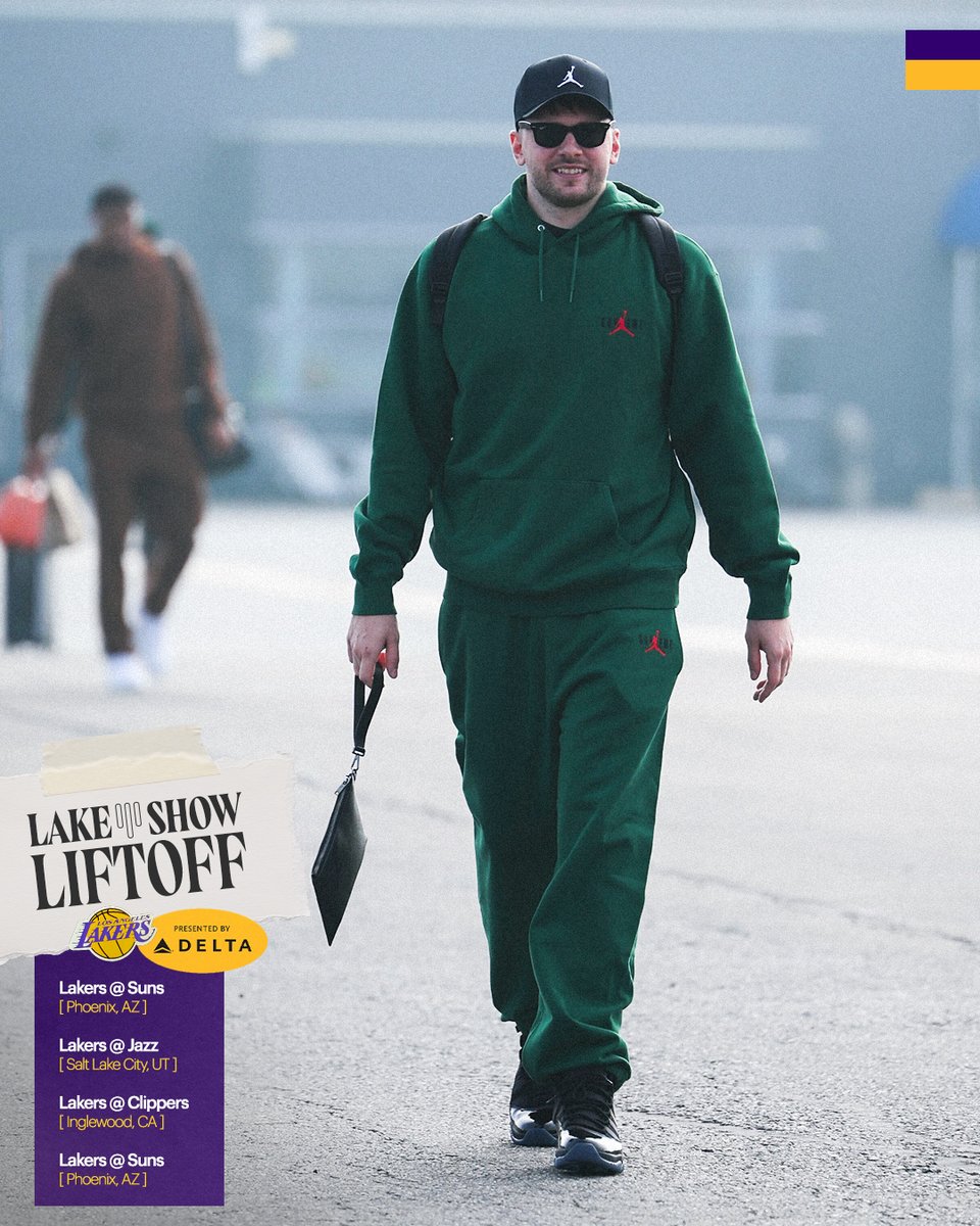 Wheels up ✈️
@delta | #LakeShowLiftOff