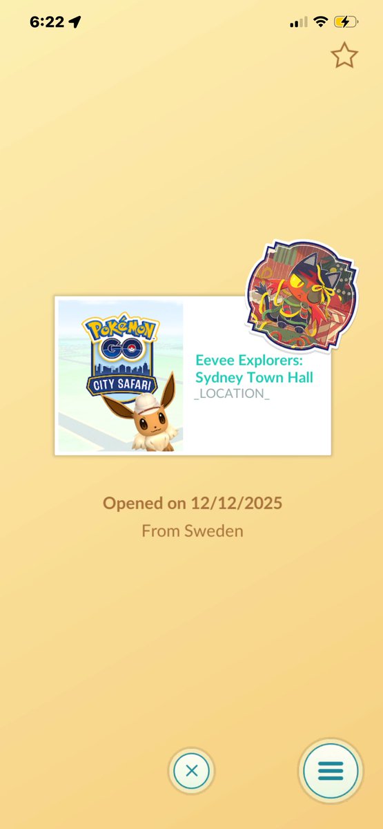 #PokemonGoSafariZone
Thanks to my friend   Barside for the postcard.   Love it