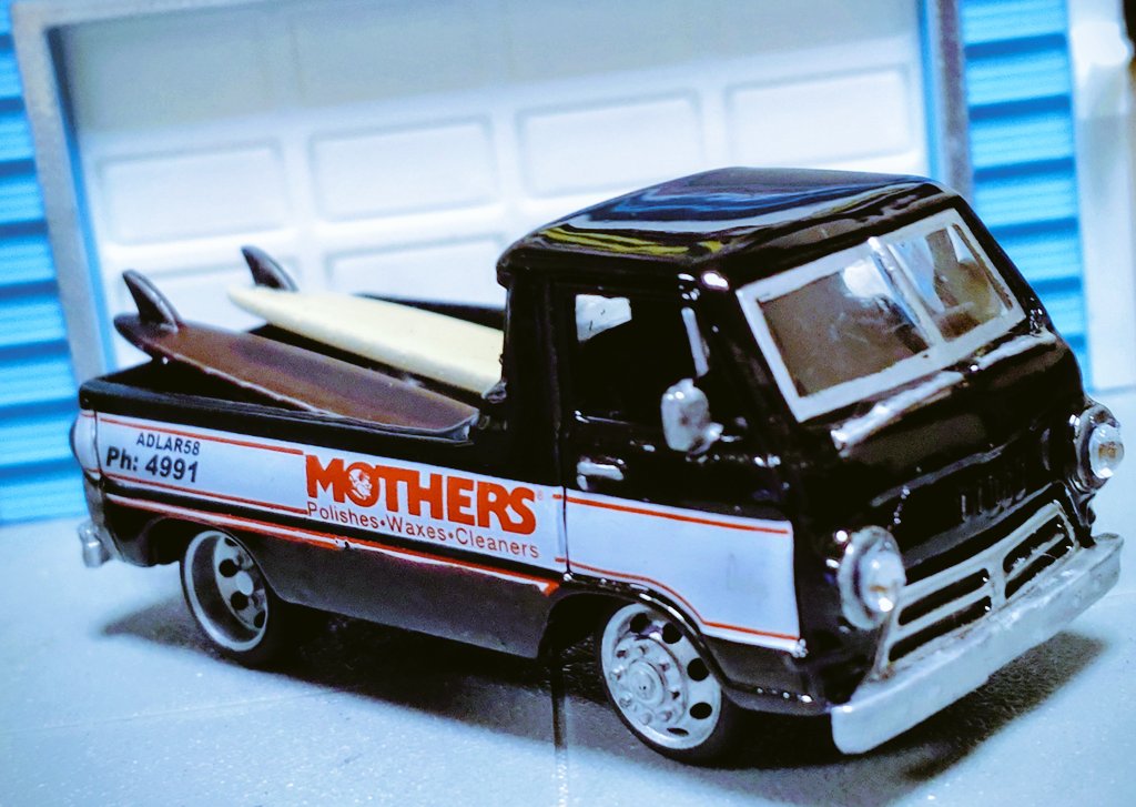 66 DODGE A100 ちょい塗りカスタム🖍️リアルライダーに交換🔧細部塗り