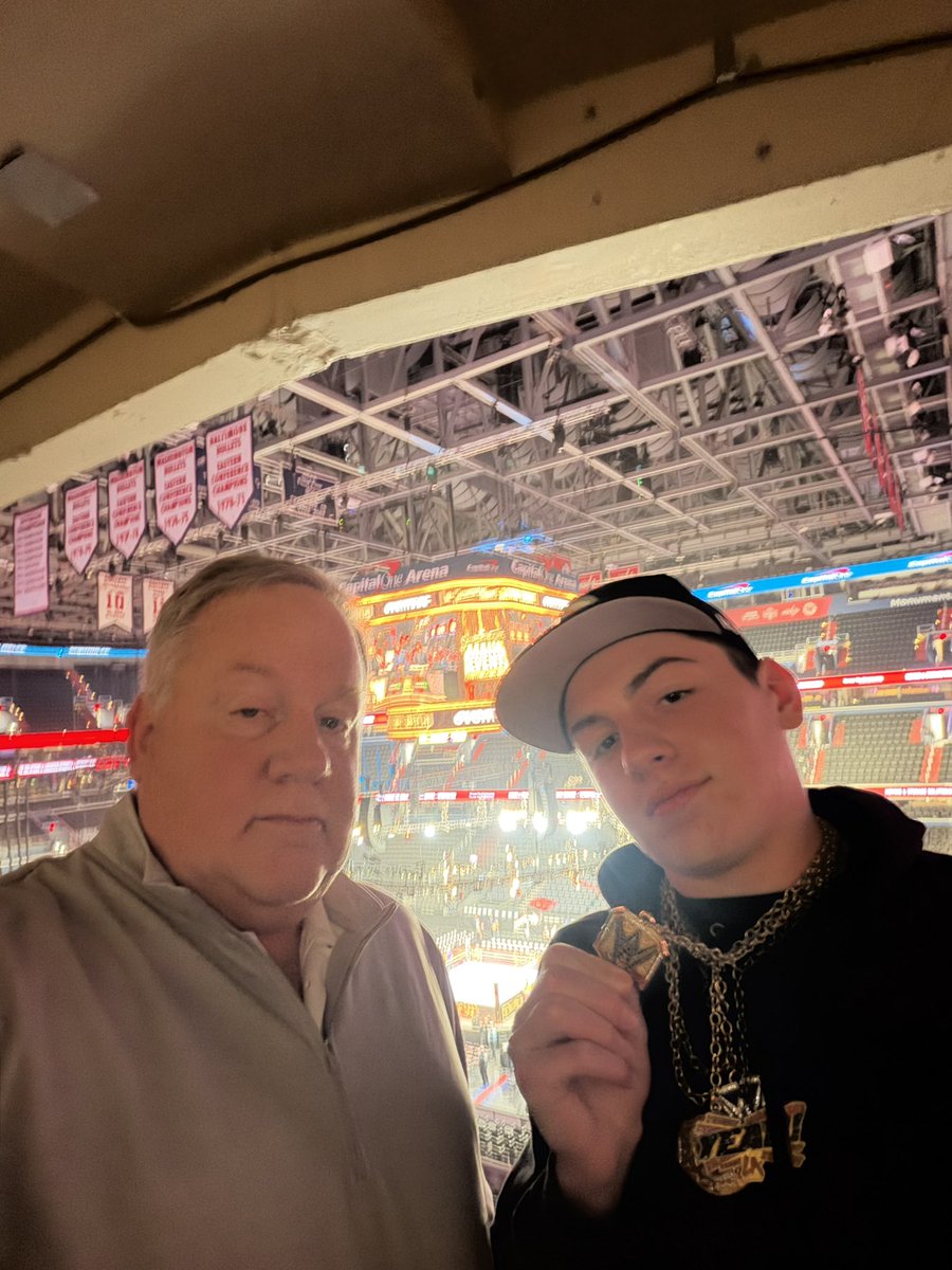 dave_mitolo's tweet photo. We’re here for @JohnCena last match!  This place is gonna go crazy tonight! https://t.co/5wVTzaSRjA
