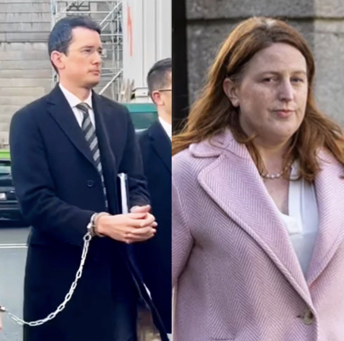 realJosiahBurke's tweet photo. In 2022 Principal Niamh McShane demanded that all staff at Wilson’s Hospital School address a student by a new name and the “they” pronoun. Teacher @EnochBurke refused. Tonight, three years later, he’s in a prison cell - but he is right, and she was utterly, utterly wrong. https://t.co/9iEoHoGKtV