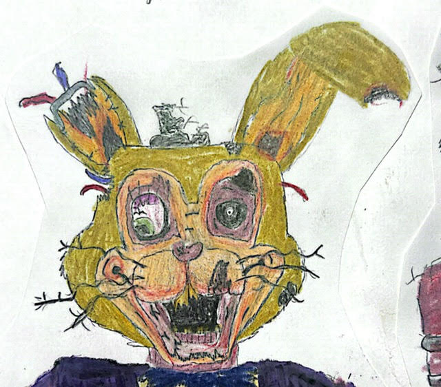 Redid a drawin i made as a kid
#FNAF #FiveNightsAtFreddys📷📷 #FNAFArt #FNAFFanart #FNAFRedesign #FNAFOC #SecurityBreach #CharacterRedesign #CharacterDesign #DigitalArt #FanArt #HorrorArt #CreepyArt #ArtShare #ArtistsOnX #ArtCommunity #ArtOfTheDay #Trending #Viral